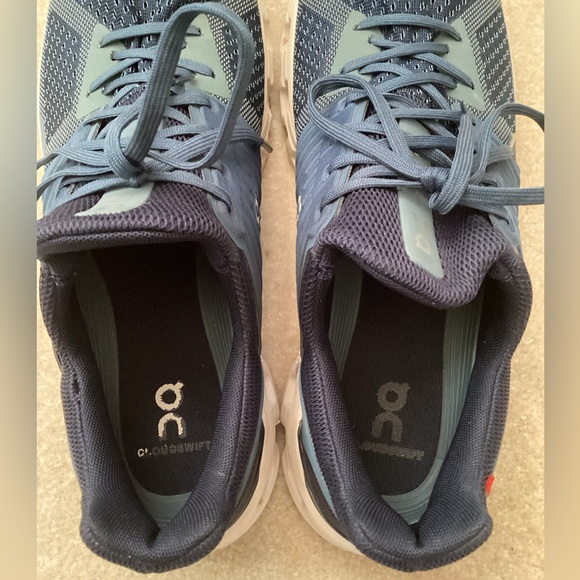 On Men's Cloudswift Denim | Midnight Running Shoes US Sz 10.5 - Picture 2 of 8